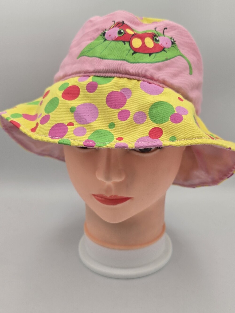 Melissa & Doug Sunny Patch Girls Polka Dot Ladybug Bucket Hat
